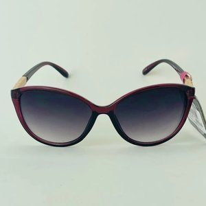 SG00756 Maxblock Sunglasses For Women Cat-Eye 100% UVA-UVB Protection Burgundy